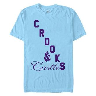 Crooks & Castles Mens Crooks & Castles Purple Big Bold Logo Graphic T-Shirt in Light Blue at Nordstrom, Size Xxx-Large