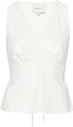 Reformation Top Meg - Bianco