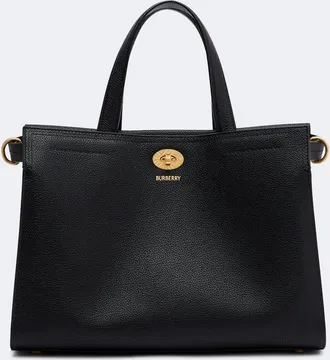 Burberry Burberry Check Small leather top-handle bag