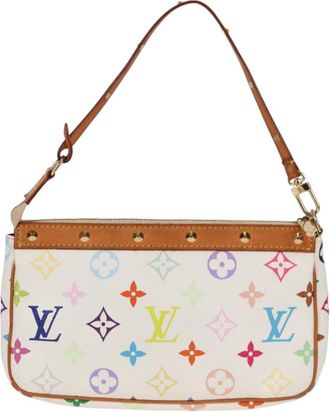 Louis Vuitton Pochette Accessoires Monogram Multicolor Multicolour Canvas Bag (Pre-Owned)