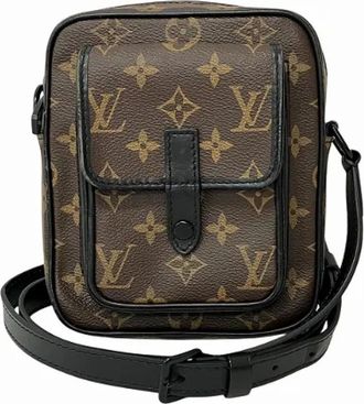 Louis Vuitton Pre-owned Cross Body Bags, male, Brown, Size: ONE SIZE Pre-owned Canvas louis-vuitton-bags