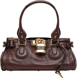 Chlo&eacute; Brown Paddington Large Shoulder Bag