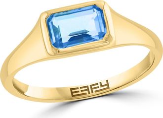 Effy Blue Topaz Ring at Nordstrom Rack, Size 7