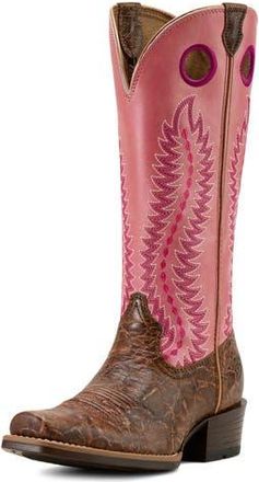 Ariat Junction Cowboy Boot in Jasper Blush/Pink Topaz at Nordstrom Rack, Size 5.5