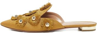 Aquazzura Mules Sunflower - Giallo