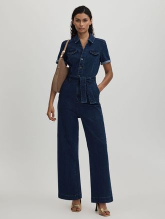 Paige Paige Anessa Jumpsuit Plain, Jelina Size: 10