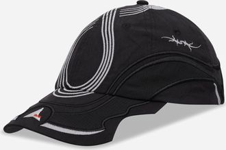 Roa Eightlines Pursuit 6-Panel Cap Black