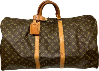 Louis Vuitton Brown Monogram Boston Bag (Pre-Owned)