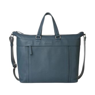 Orciani Freedom Duffel Bag - Dames - Tassen - Blauw - Maat: ONE Size Zijde