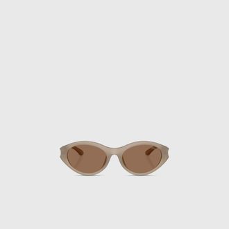 Diesel Oval sunglasses - Sunglasses - Unisex - Beige