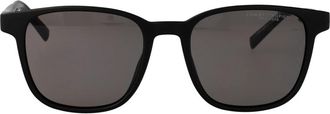 Tommy Hilfiger Stijlvolle zonnebril TH 2202/S - Heren - Zonnebrillen - Zwart - 51 MM - Accessoires