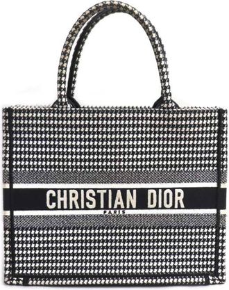 Dior Black White Tote Bag (Pre-Owned)