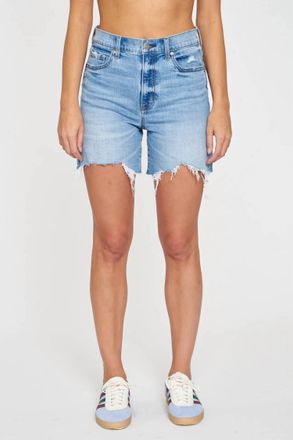 Daze Marina Distressed Short In Denim