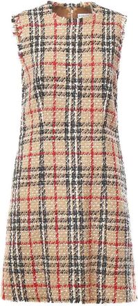 Burberry Check Boucl Mini Dress