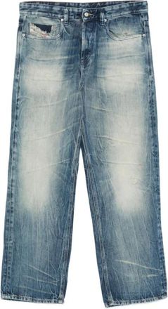 Diesel Straight Jeans - Heren - Regular Fit Jeans - Blauw - W29 - Jeans
