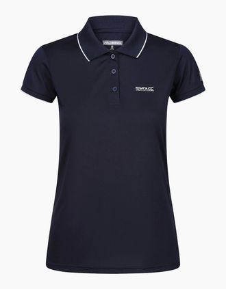 Regatta Womens Regatta Womens/Ladies Remex II Polo Neck T-Shirt - Navy - Size: 14