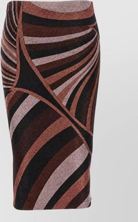 Pucci printed midi skirt