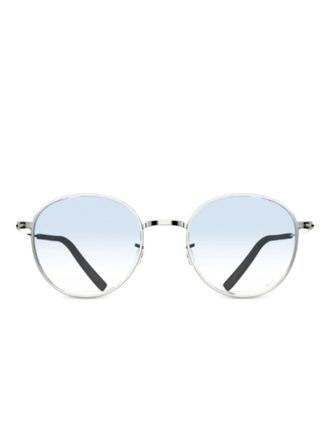 Blackfin Pasadena zonnebril met rond montuur - Zilver