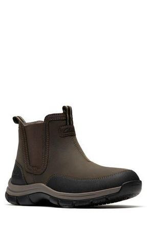 Clarks Walpath Waterproof Chelsea Boot in Taupe at Nordstrom Rack, Size 10.5