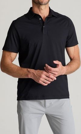 UNTUCKit Solid Performance Polo in Black at Nordstrom, Size X-Large