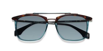 Etnia Barcelona Bellemont Polarized HVPT Mens Sunglasses Blue Size 55