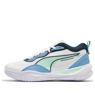 Puma Playmaker Pro White Blue Green 377572-14