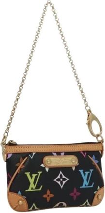 Louis Vuitton Pre-owned Clutches, female, Black, Size: ONE SIZE Pre-owned Accessory Pouch