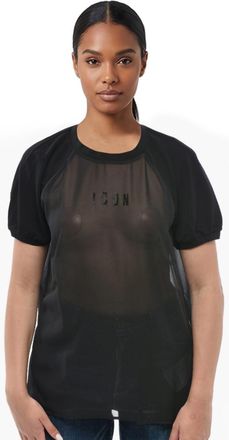 Dsquared2 Black Logo Crew Neck T-Shirt