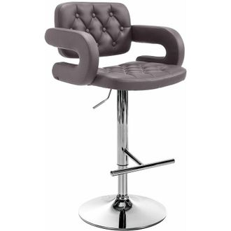 Clp Clp - Taburete Dublin Marr&oacute;n Cromado