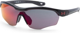 Under Armour Unisex 99 mm Black Sunglasses
