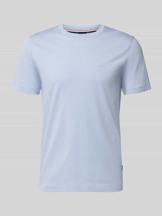 HUGO BOSS Regular Fit T-Shirt aus reiner Baumwolle Modell THOMPSON in Flieder, Gr&ouml;&szlig;e XXXL