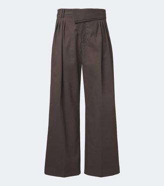 Kiko Kostadinov Dieze cotton wide-leg pants