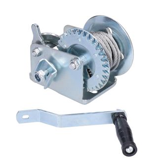 OEM Adecuado Para Cabrestante De Remolque Manual Con Manivela, De 6 M Y Cable De Acero De 600 Lb