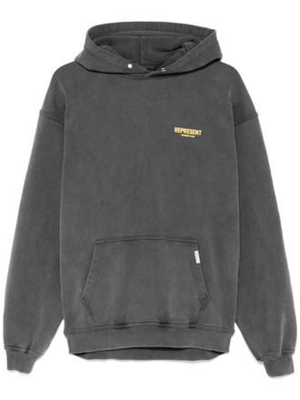 Represent Owners Club hoodie - men - Cotton - L - Grey