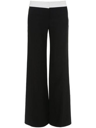 Victoria Beckham panelled trousers - Black