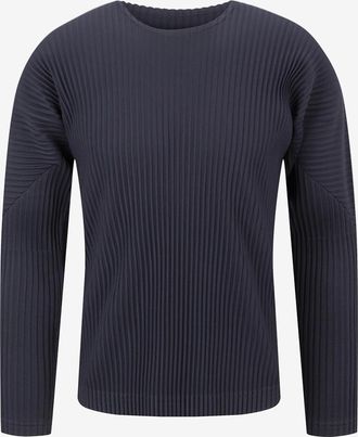 Homme Plissé Issey Miyake Plissiertes Langarm-T-Shirt Basics