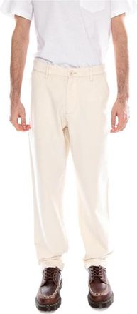 Only & Sons Straight Jeans - Heren - Regular Fit Jeans - Wit - W28 - Katoen - Jeans
