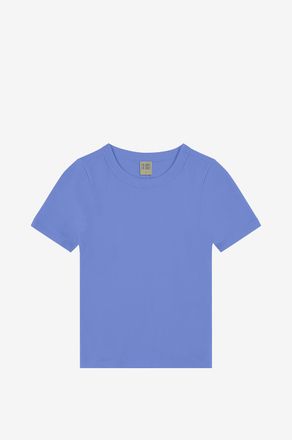 Flore Flore Schmales Kurzarm-T-Shirt mit Rundhals Car Tee