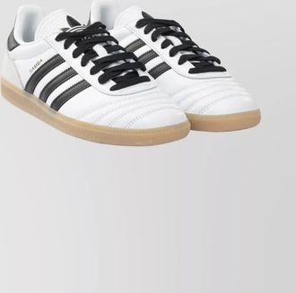 adidas leather low-top sneakers