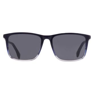 HUGO BOSS Grey Square Mens Sunglasses BOSS 1434/S 0HVE/IR 56