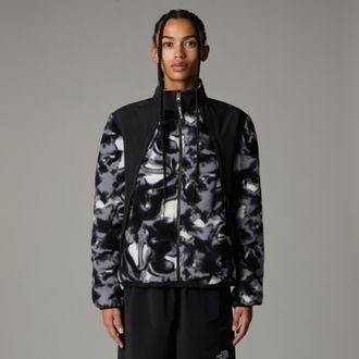 The North Face Womens Polar Sun Fleece Jacket - Black - Size Medium