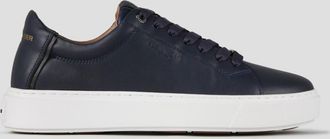 Alexander Smith London Man in blue smooth leather