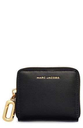 Marc Jacobs The Slim Compact Wallet in Black at Nordstrom