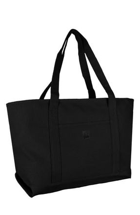 Dalix Ghost 23 Carryall Canvas Tote Bag in Black at Nordstrom