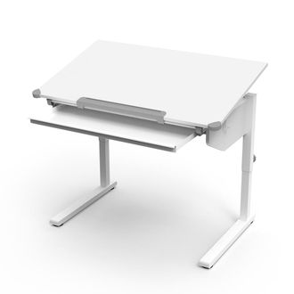 Vicco Escritorio Infantil Arc, Blanco, 108 X 68 Cm Altura Regulable