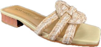 Noa Harmon Slipper Schoenen 9019-10 - Dames - Sandalen - Bruin - 36 EU - Schoenen