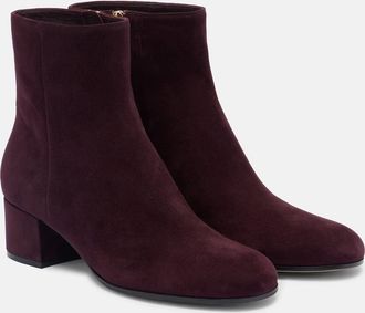 Gianvito Rossi Stivaletti Joelle 45 in velluto