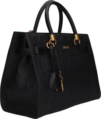 Liu Jo Manh Shopping Bag - Dames - Handtassen - Zwart - ONE Size - Tassen