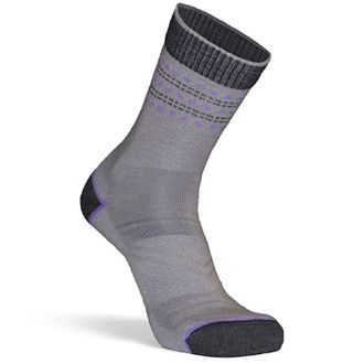 Fox River Womens Long Trail Lightweight Crew Hiking Socks Gray S