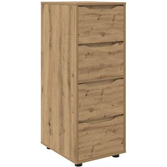 vidaXL Armario De Almacenamiento Roble Artesanal 40 X 48 X 105 Cm Vidaxl